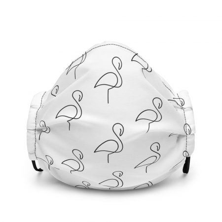 Premium Flamingo Pattern Facemask